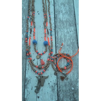 Zachtbruine ketting Zachtbruine ketting